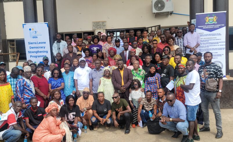 Regional Consultation on the Preferred Electoral System in Sierra Leone