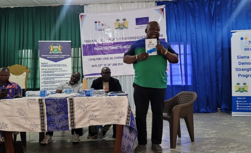 Regional Consultation on the Preferred Electoral System in Sierra Leone