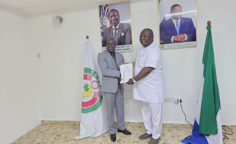 TSCS Updates ECOWAS Resident Representative on the Status of the Tripartite Recommendations