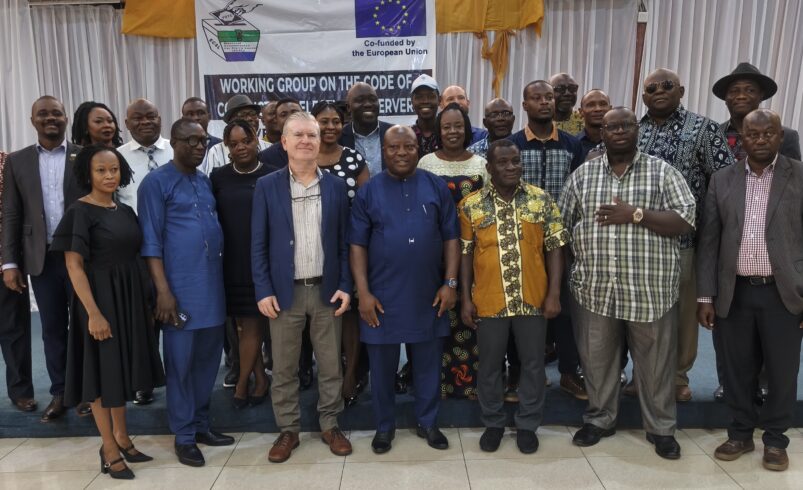 Stakeholders Begin Drafting Election Observers’ Code of Conduct